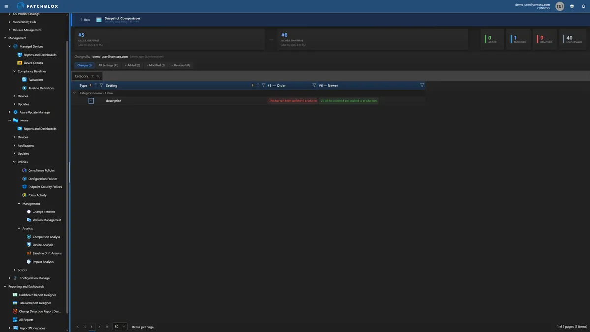 Silent Change Detection